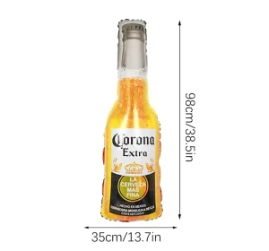 Big beer bottle balloon in Cyprus