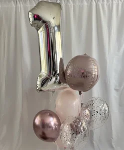 Birthday Balloons Cyprus 1 yo Ayia Napa